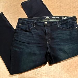 Lee riders mid-rise straight jeans